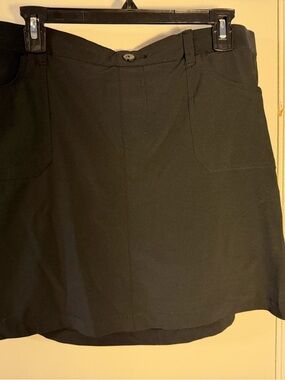 Lee Riders Black Skort size 14